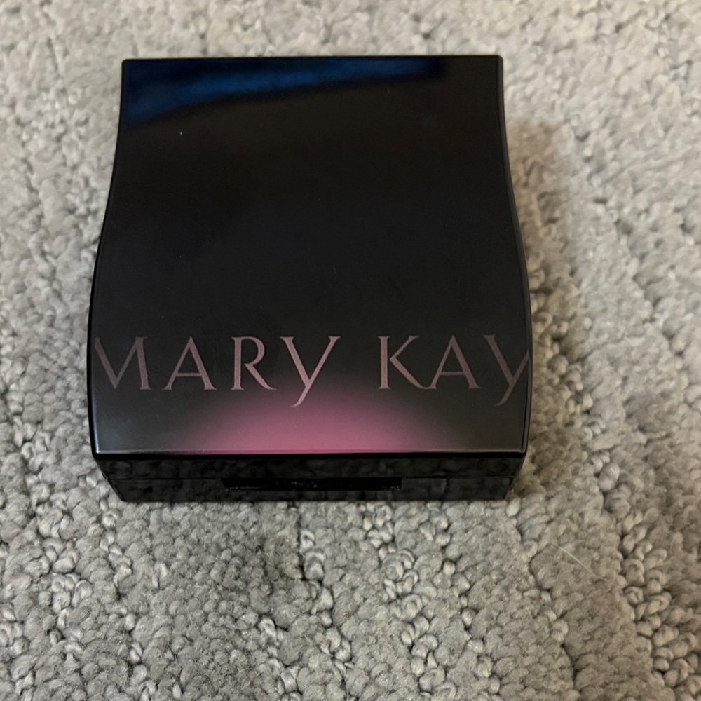 Mary Kay Compact with Black and Pink Design